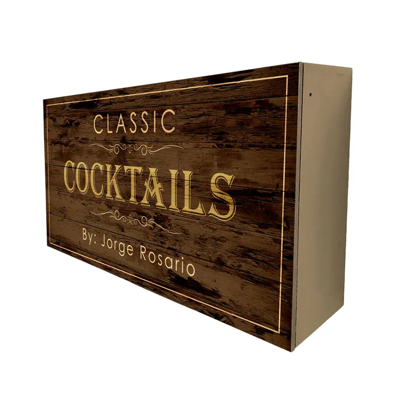 Murphy WalBAR™ Classic Cocktail Bar – Handcrafted & Customizable in USA