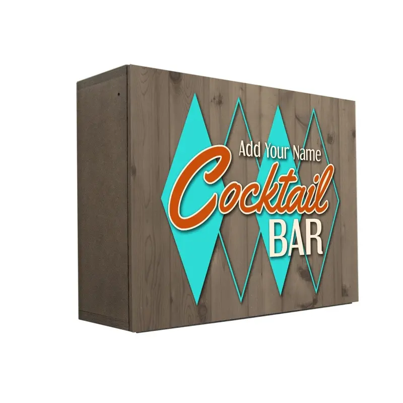 Murphy Walbar® Cocktail Bar Unit – 24″ x 18″ – Bespoke Design & Handcrafted