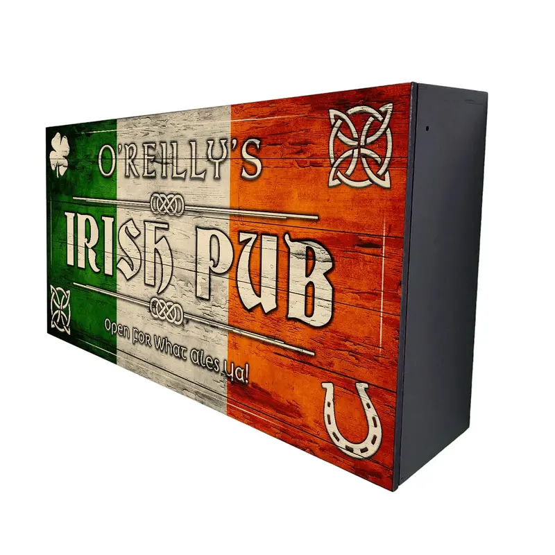 Murphy Walbar™ Custom Irish Pub Sign – Handcrafted in the USA