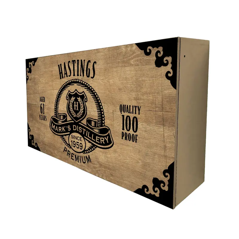 Murphy WalBAR™ Distillery-Design Custom Bar Set – Handcrafted in USA