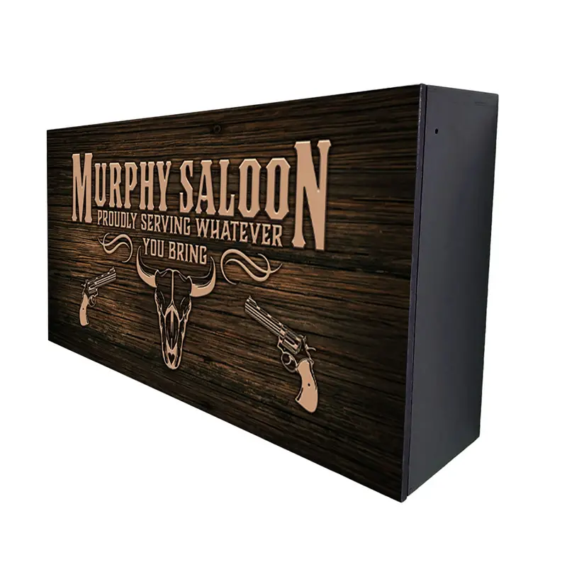 Murphy WalBAR™ Western-Style Saloon Bar Design – Made in the USA