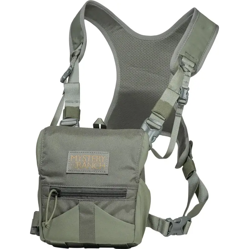 Mystery Ranch Bino Harness 10X – Adjustable Chest-Mount Binocular Carrier for Hunters