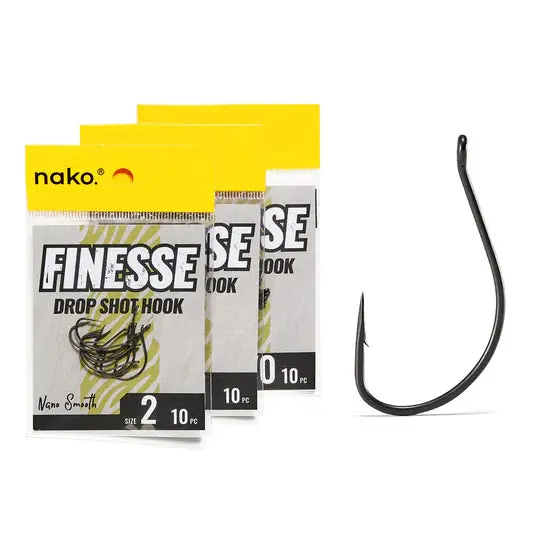 Nako Finesse Drop Shot Hook Assortment