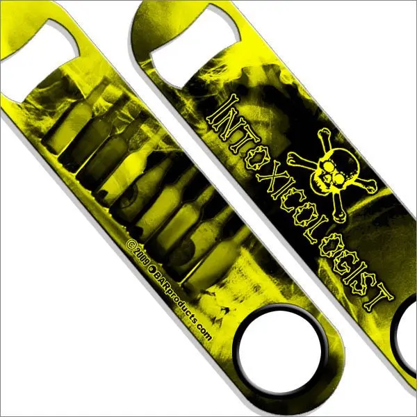 Neon Intoxicologist Speed Bottle Opener and Bar Key – Vibrant Color Options