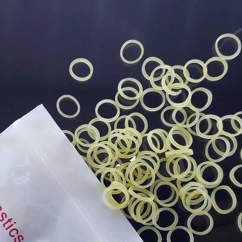 Pack of 12 Elastic Latex Rubber Bands for Crafting and Organization