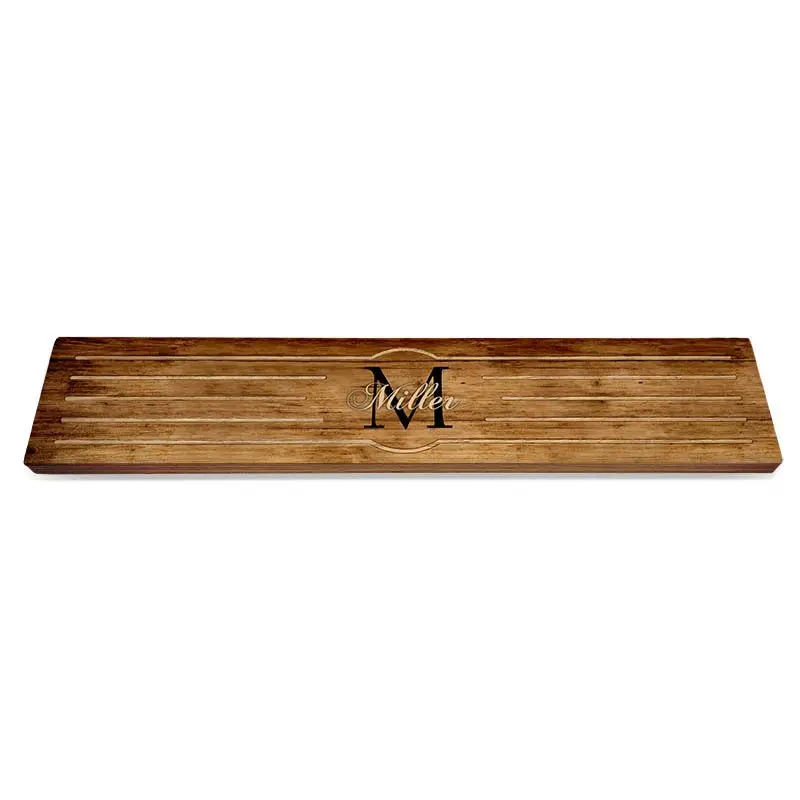 Personalized Wooden Drip Tray with Custom Name or Monogram