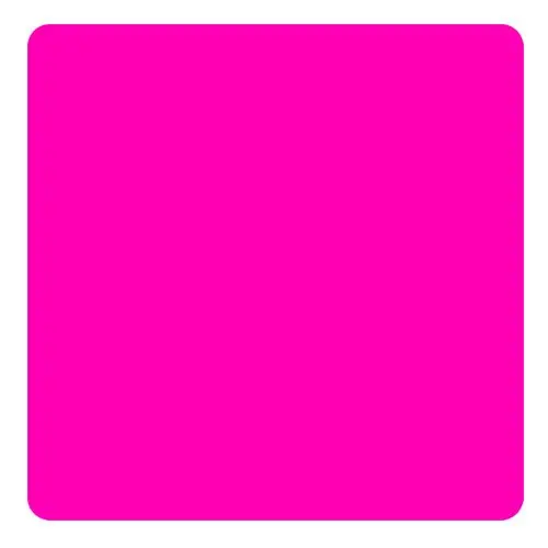 Pink Square Foam Coasters – 4-Pack Kolorcoat™ Soft Solid-Color Collection