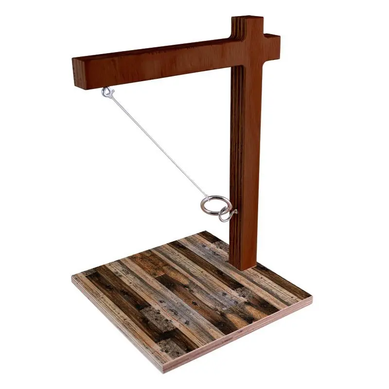 Plank-Style Tabletop Ring Toss Game – Large Format