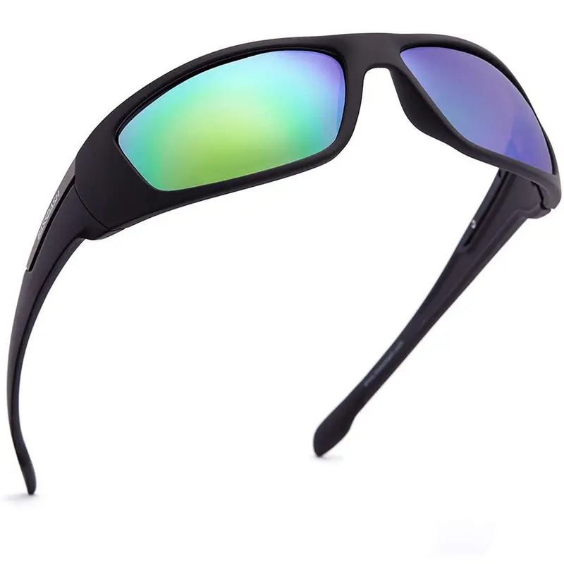 Polarized UV-Protection Sport Sunglasses – Lightweight Wraparound Design V02