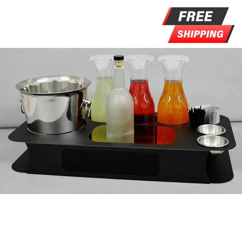 Professional Bottle Service Serving Trays