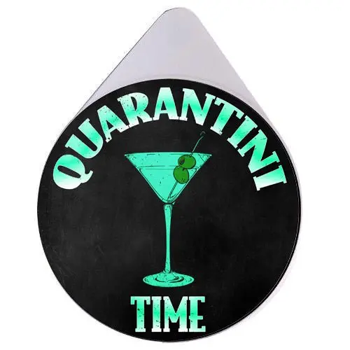 Quarantini Time Glass Rimmer Lid – Dual-Function Rim Salt/Sugar Dispenser