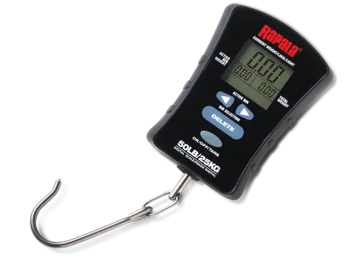 Rapala Compact Touchscreen Digital Scale – 50 lb Capacity