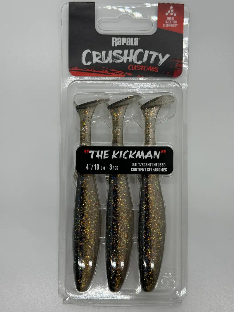Rapala CrushCity The Kickman – Sparkle Shad