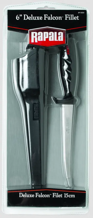 Rapala Deluxe Falcon Fillet Knife – 6-Inch Stainless Steel (Collection Only, Age 18+)