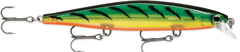 Rapala Shadow Rap – Fire Tiger Colorway