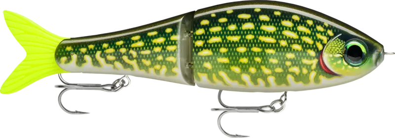 Rapala Super Shadow Rap Glide Lure – Pike Imitation (16cm)