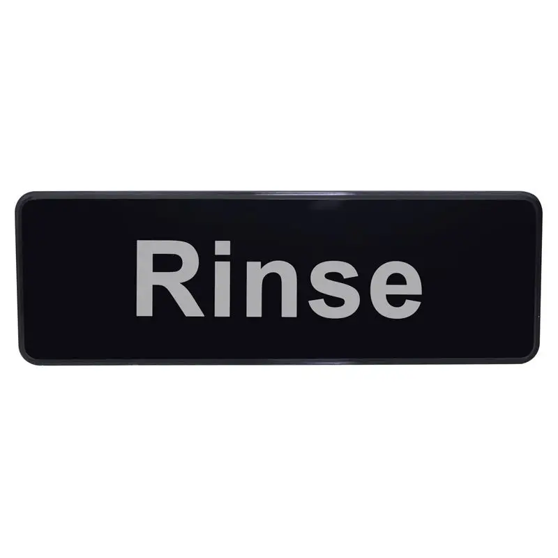 ‘Rinse’ Bar Sign – 9″ x 3″