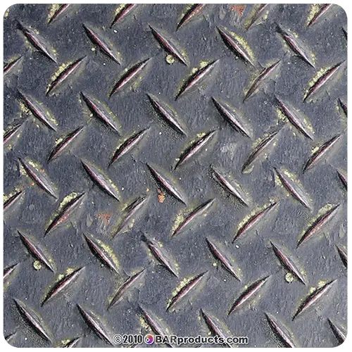 Rust-Effect Square Foam Coasters – 4-Pack Kolorcoat™ Vintage-Inspired Set