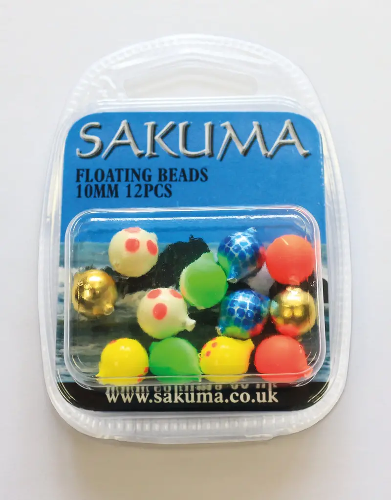Sakuma 10mm Buoyant Floating Beads for Rig Assembly