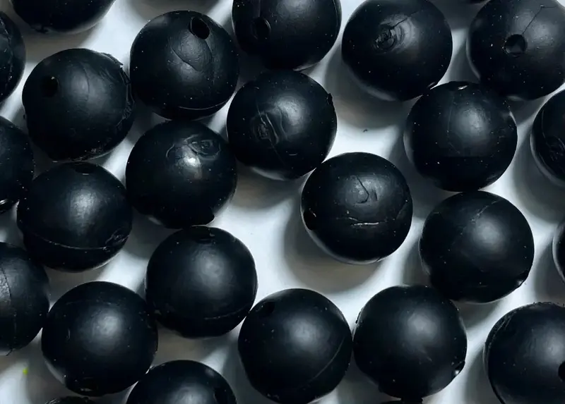 Sakuma 8 mm Rubber Impact Beads – Shock-Absorbing Fishing Accessories