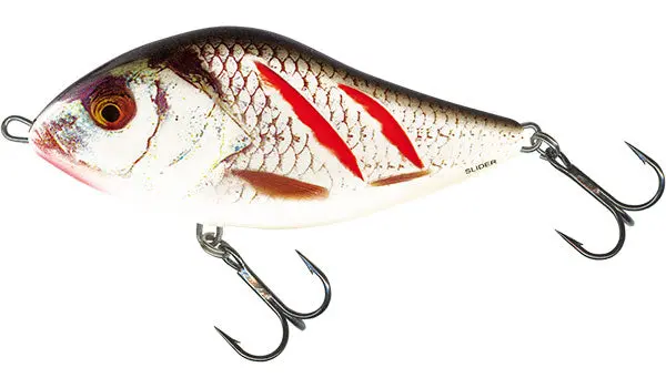Salmo Slider 10cm Sinking Lure – Wounded Real Grey Shiner