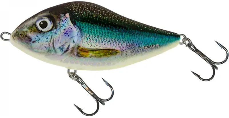 Salmo Slider Sinking Jerkbait – Holo Smelt Finish, 10cm