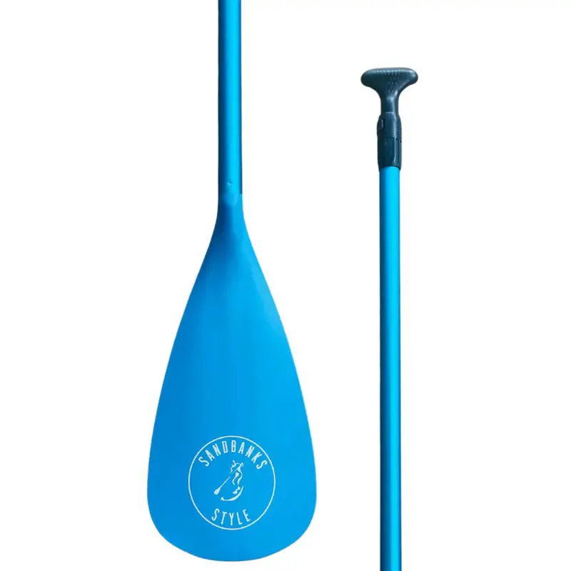 Sandbanks-Style Adjustable 3-Piece Aluminium SUP Paddle for Adults & Teens