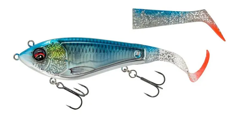 Savage Gear Deviator Tail Swimbaits – 16.5cm / 50g (Blue Chrome)