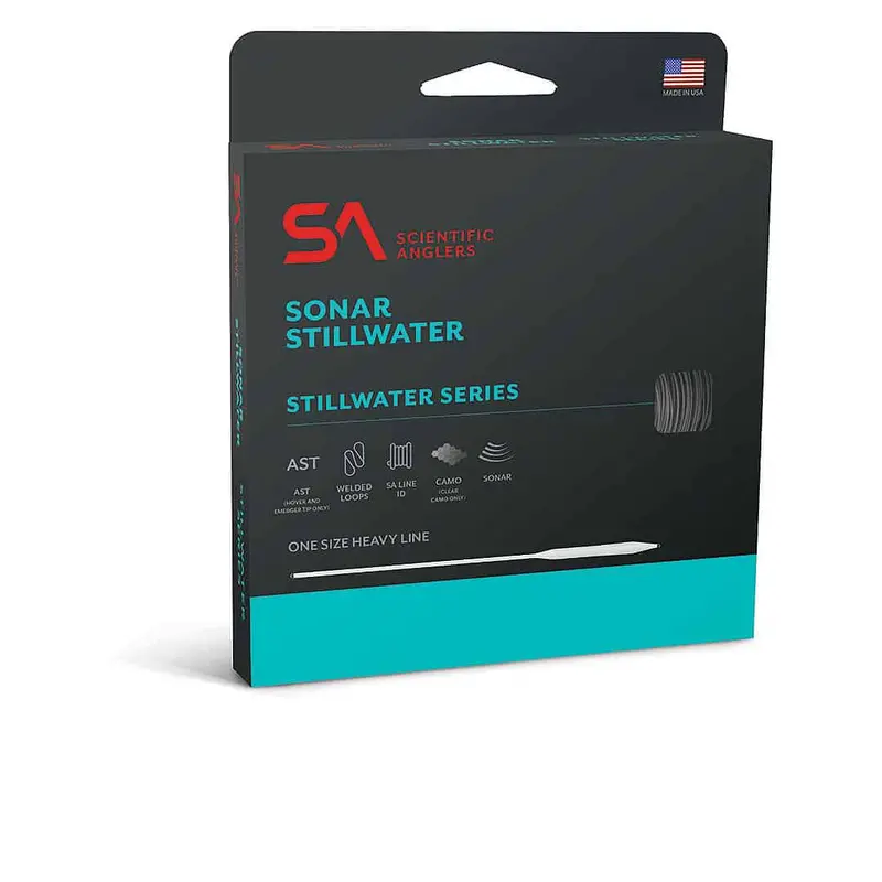 Scientific Anglers Sonar Stillwater Clear Camo Fly Line – Low-Visibility Freshwater Line