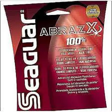 Seaguar AbrazX 100% Fluorocarbon Line – 200 Yards (10–20 lb Test)