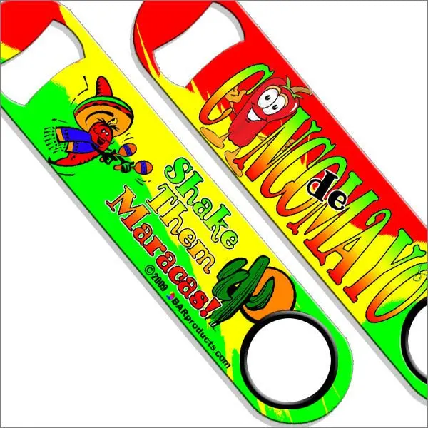 ‘Shake the Maracas’ Speed Bottle Opener and Bar Key