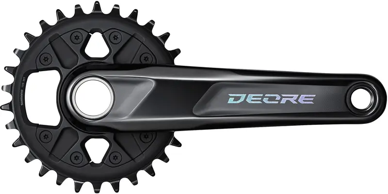Shimano Deore FC-M6100 Crankset – 12-Speed, 30T, 170mm, 52mm Chainline