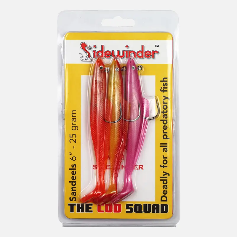 Sidewinder Cod Squad Sandeel Lure