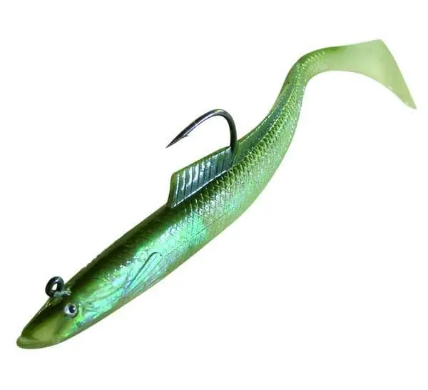 Sidewinder Green Sandeel Fishing Lure