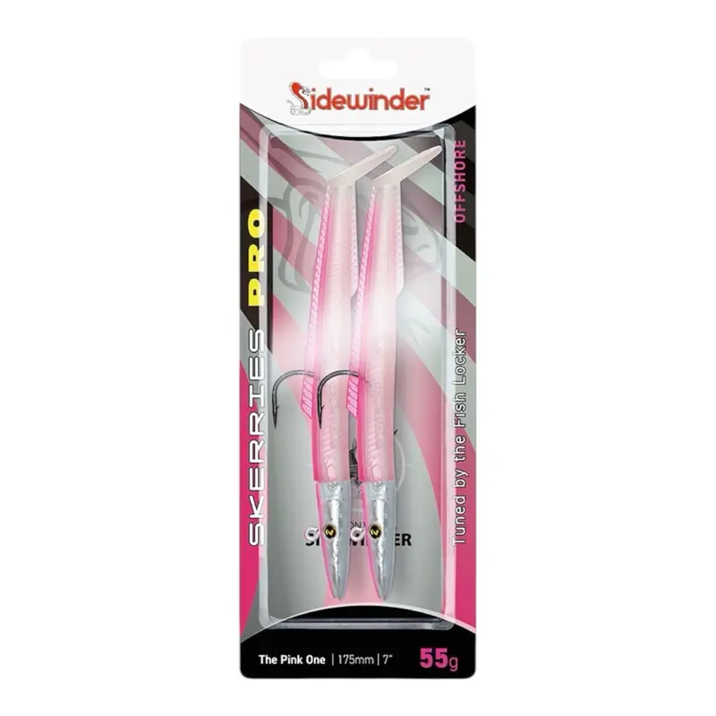 Sidewinder Skerries Pro Soft Lure – Pink Variant
