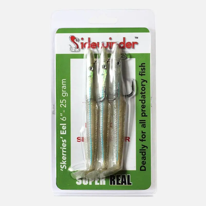 Sidewinder Skerries Super Realistic Eel – 6 Inch