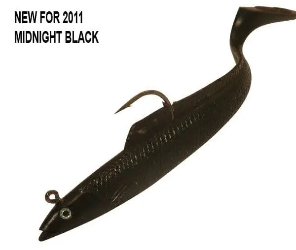 Sidewinder Super Solid Midnight Black Sandeel