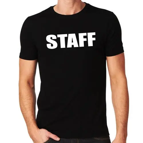 Staff Uniform T-Shirt – Full-Print Front and Back Design