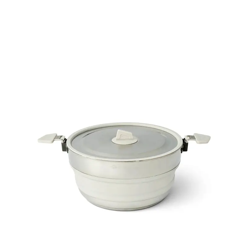 Stainless Steel Collapsible Cooking Pot – Detour Series