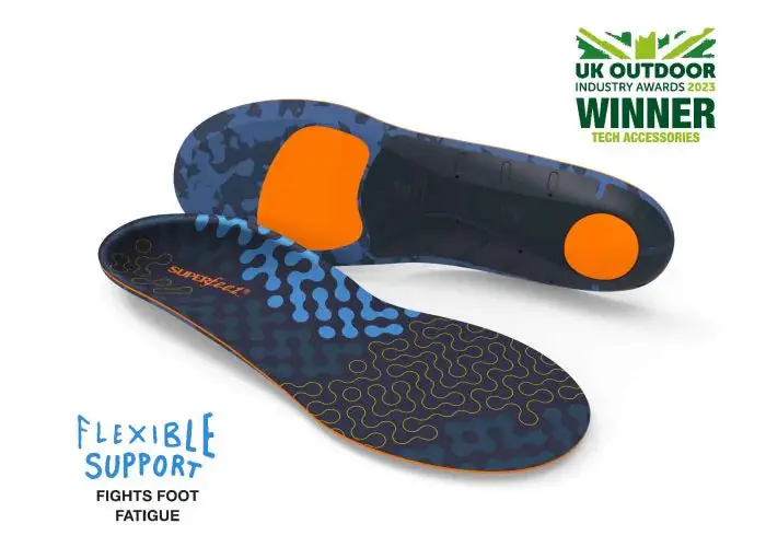 Superfeet Active Cushion Insole – Medium Arch Support