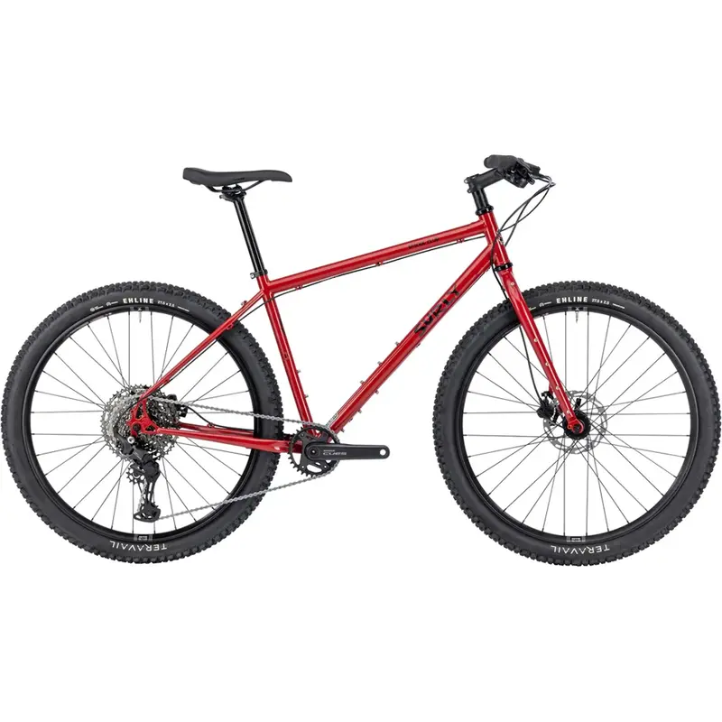 Surly Bridge Club 27.5” Hardtail Bike – Lingering Cranberry Build