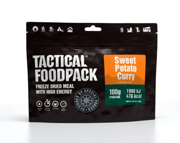 Sweet Potato Curry – 100g Vegan, Gluten-Free Camping Dish