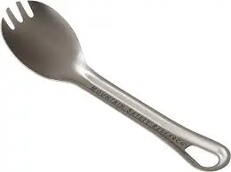 Titanium Ultralight Spork for Backpacking