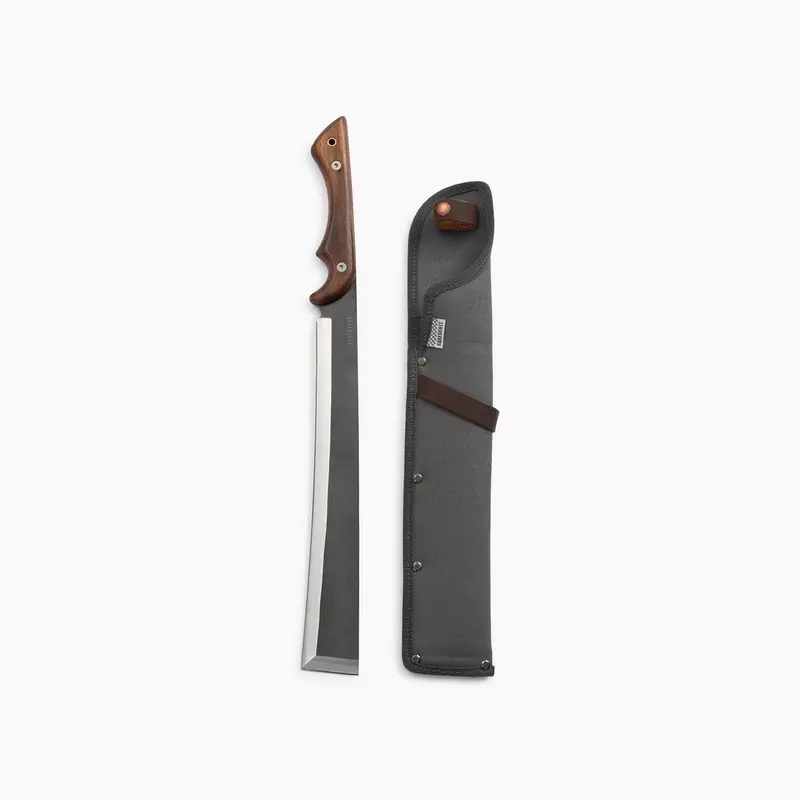 Traditional Japanese Nata Machete for Brush Clearing