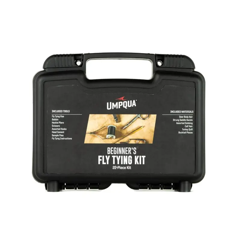 Umpqua Beginner’s Fly Tying Starter Kit – Includes Vise & Essential Tools