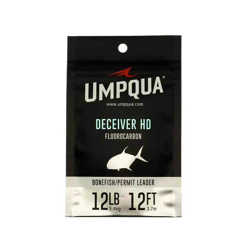 Umpqua Deceiver HD Fluorocarbon Bonefish & Permit Leader – Single-Pack Saltwater Ready