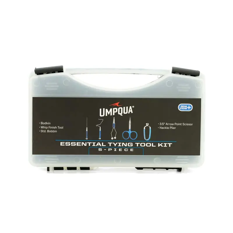 Umpqua DreamStream+ 5-Piece Fly Tying Tool Kit – Professional-Grade Set