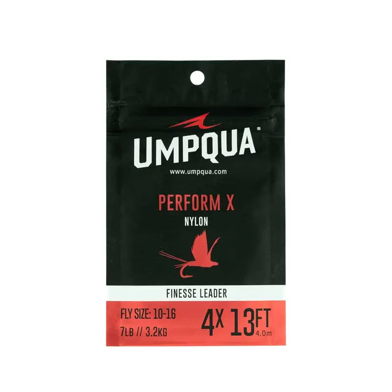 Umpqua Perform X Finesse Trout Leader – Ultra-Thin Nylon Taper for Delicate Presentations