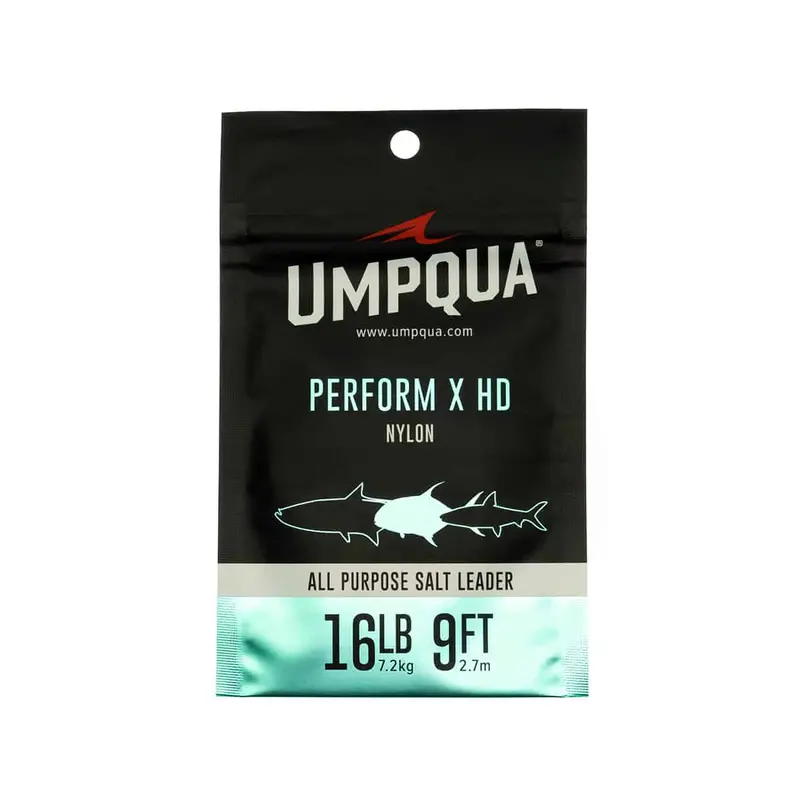 Umpqua Perform X HD Nylon Saltwater Leader – Heavy-Duty 1-Pack All-Purpose Leader