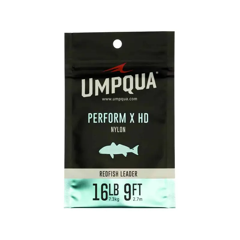 Umpqua Perform X HD Redfish Leader – 9-Foot Saltwater-Specific Nylon Taper